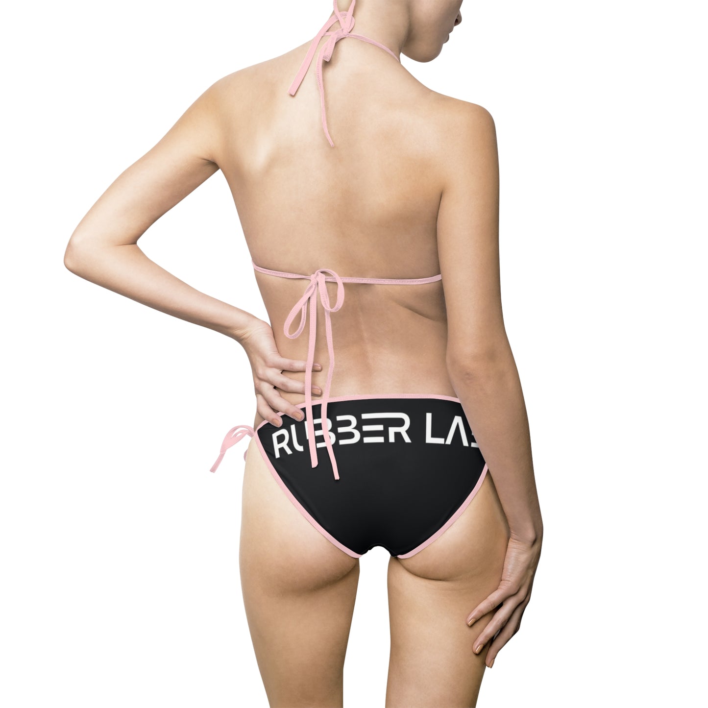 Rubber Lab Black Logo Bikini
