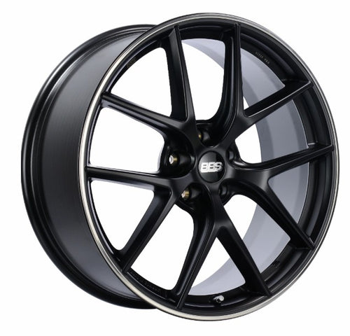 BBS 20" CI-R Black w/ Stainless Lip 5-Bolt