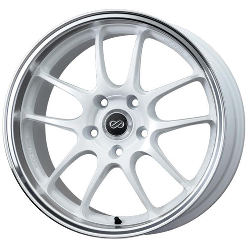 ENKEI 17" PF01 - White Machined - 5-Bolt