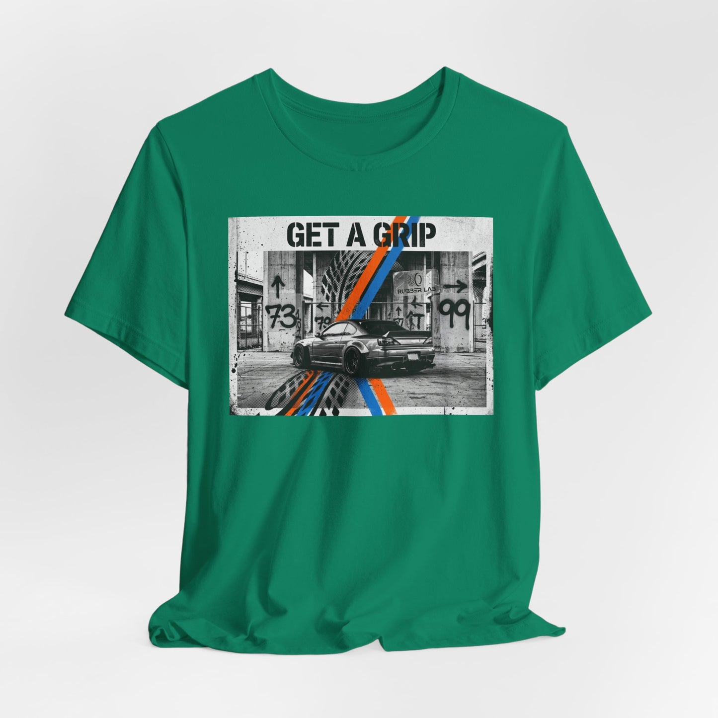 Get a Grip Racing Tee — Vintage Streetcar Graphic T-Shirt
