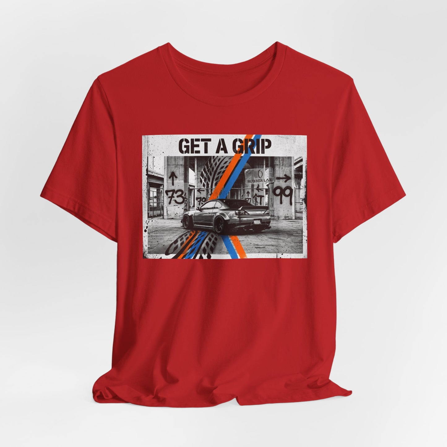 Get a Grip Racing Tee — Vintage Streetcar Graphic T-Shirt