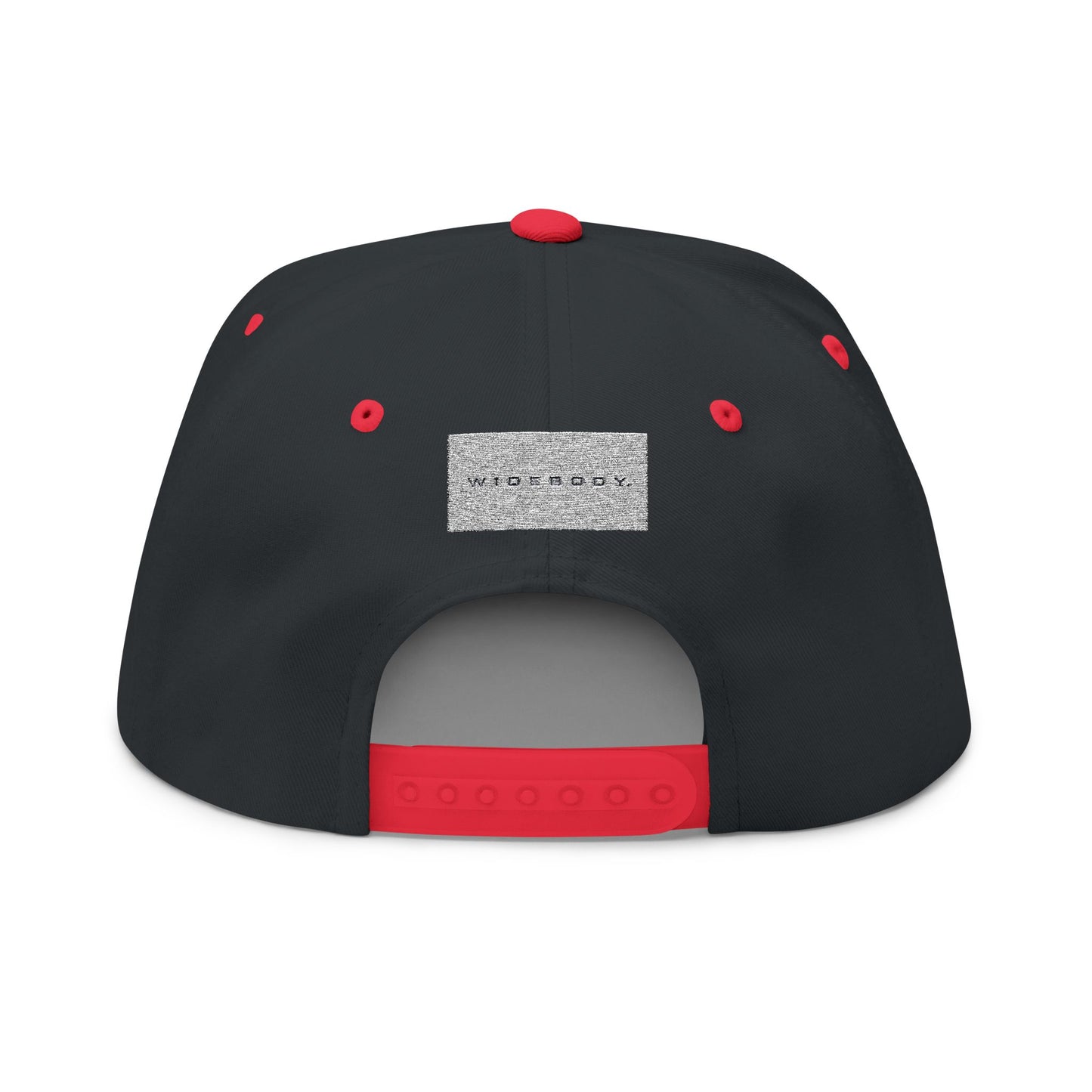 Rubber Lab Embroidered Flat Bill Cap