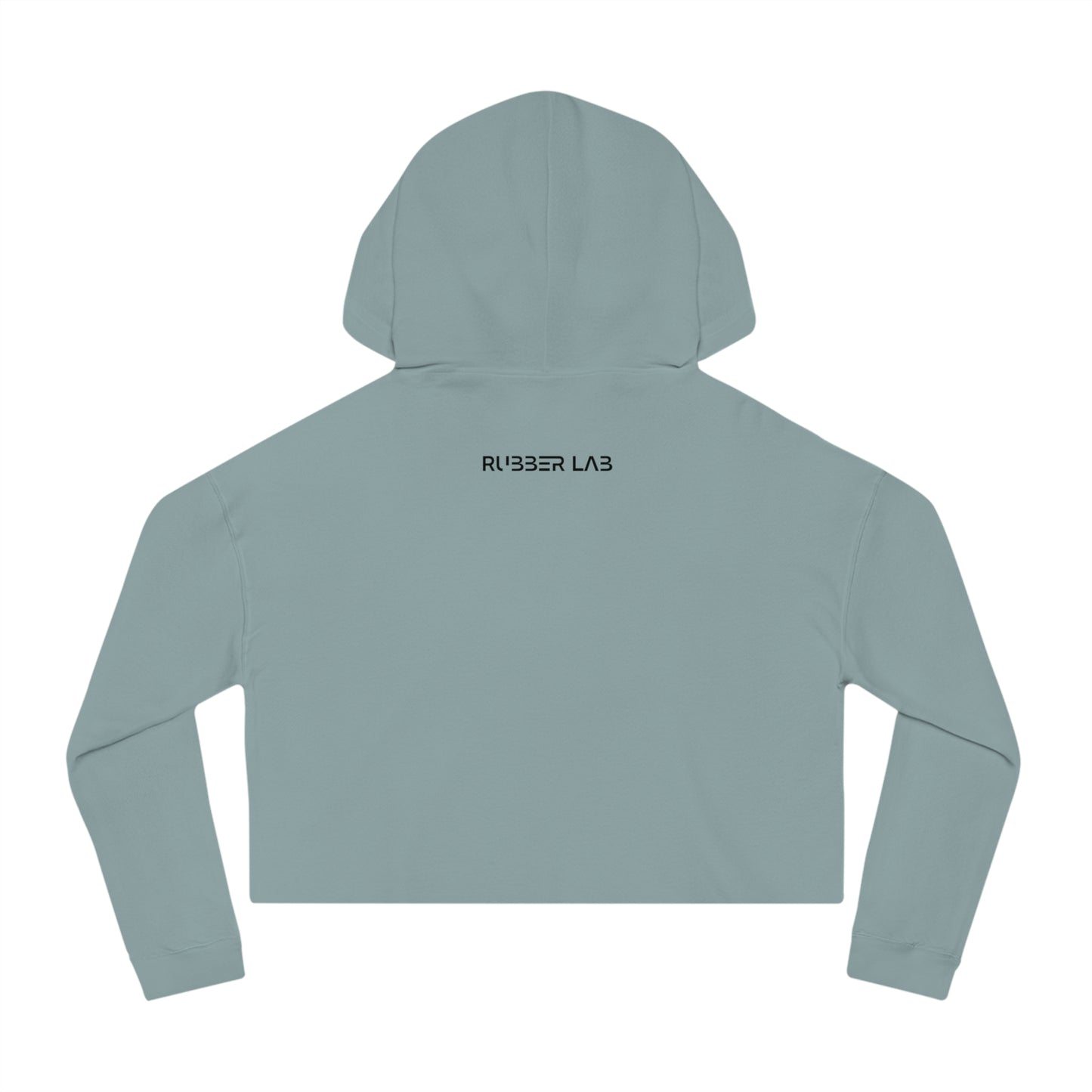 Rubber Lab Cropped Hoodie