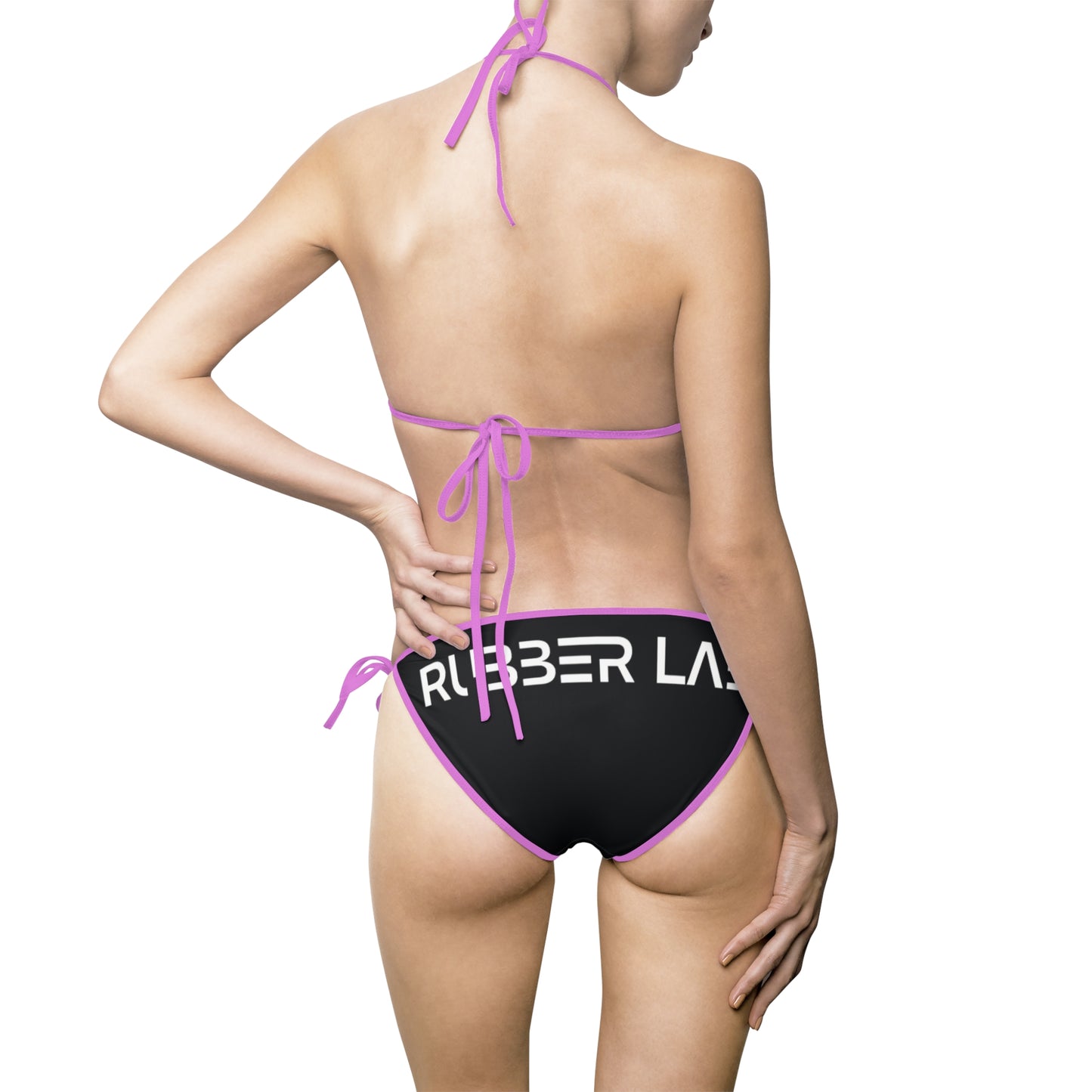 Rubber Lab Black Logo Bikini