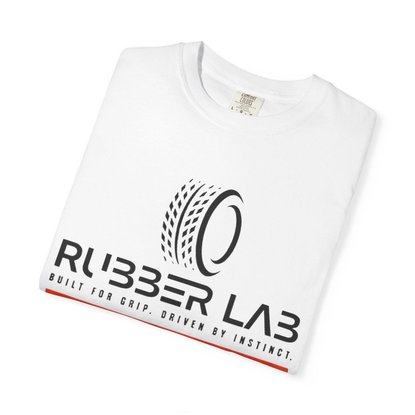 Rubber Lab Roadscape Graphic T-Shirt — 'Torque Division' Back Print