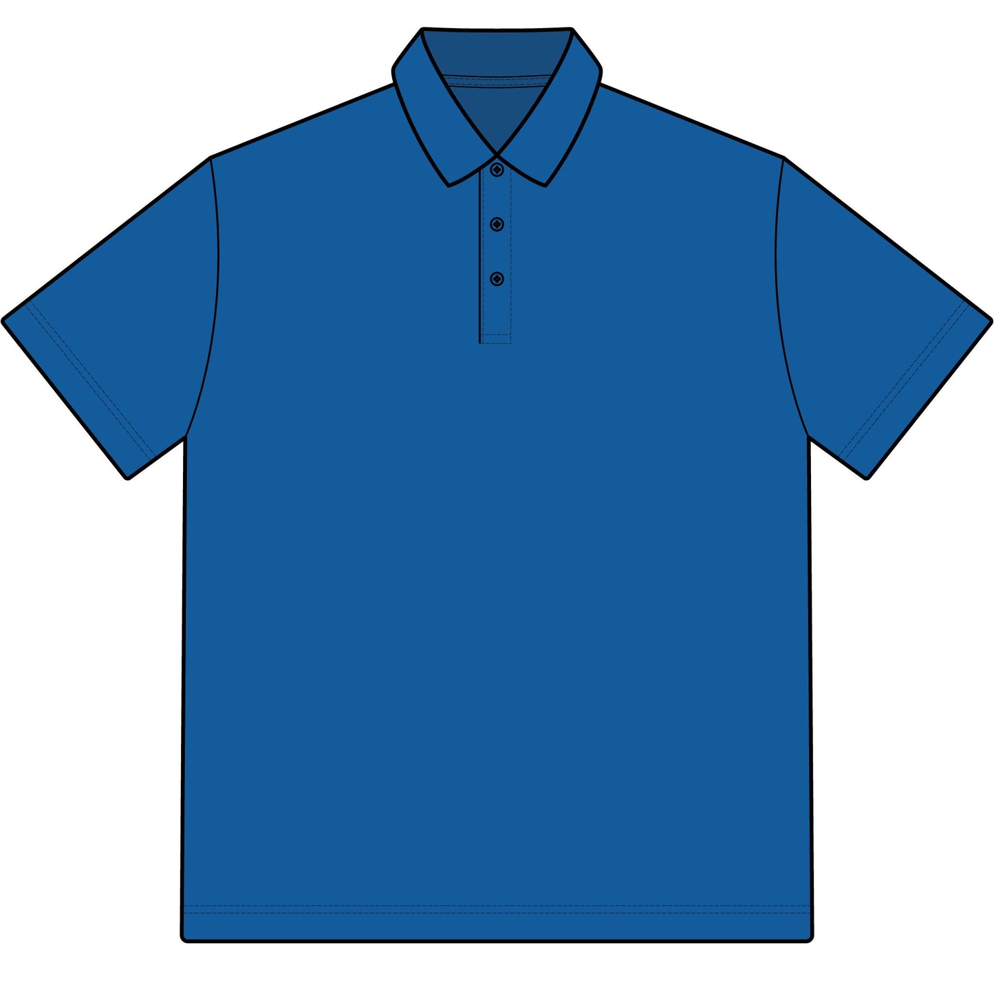 Dry Zone Colorblock Ottoman Polo - Moisture-Wicking Performance Golf Shirt