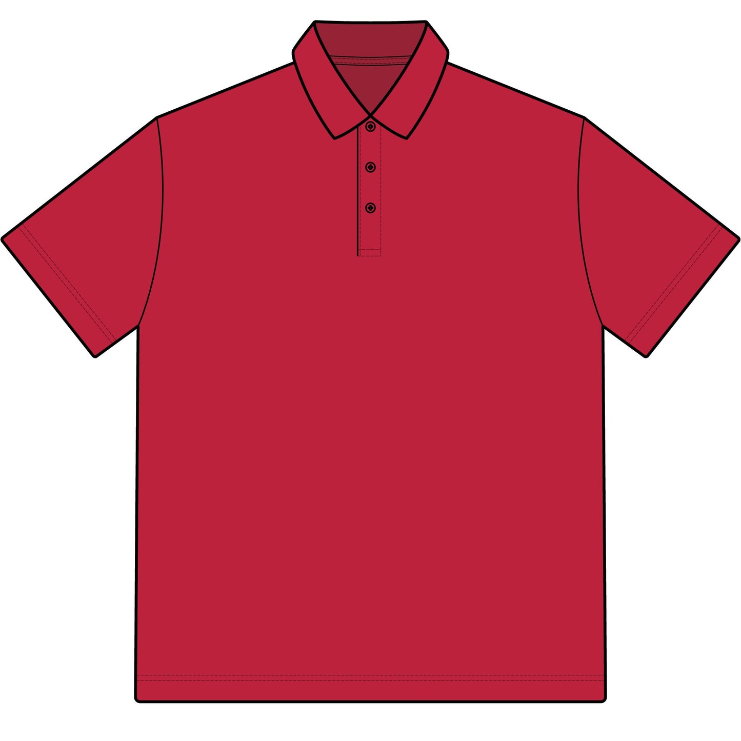 Dry Zone Colorblock Ottoman Polo - Moisture-Wicking Performance Golf Shirt