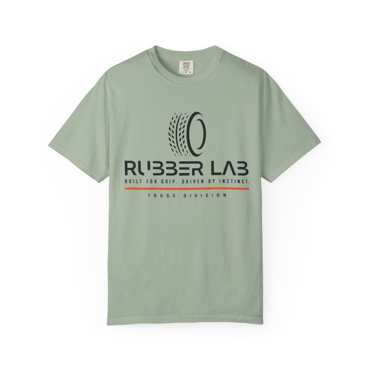 Rubber Lab Roadscape Graphic T-Shirt — 'Torque Division' Back Print
