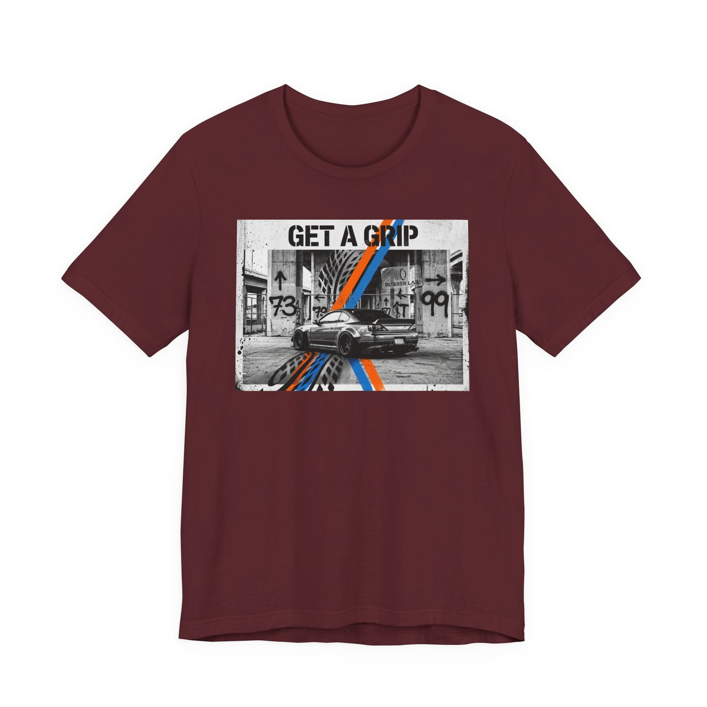 Get a Grip Racing Tee — Vintage Streetcar Graphic T-Shirt