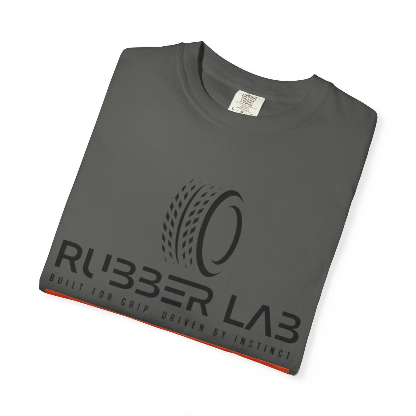 Rubber Lab Roadscape Graphic T-Shirt — 'Torque Division' Back Print