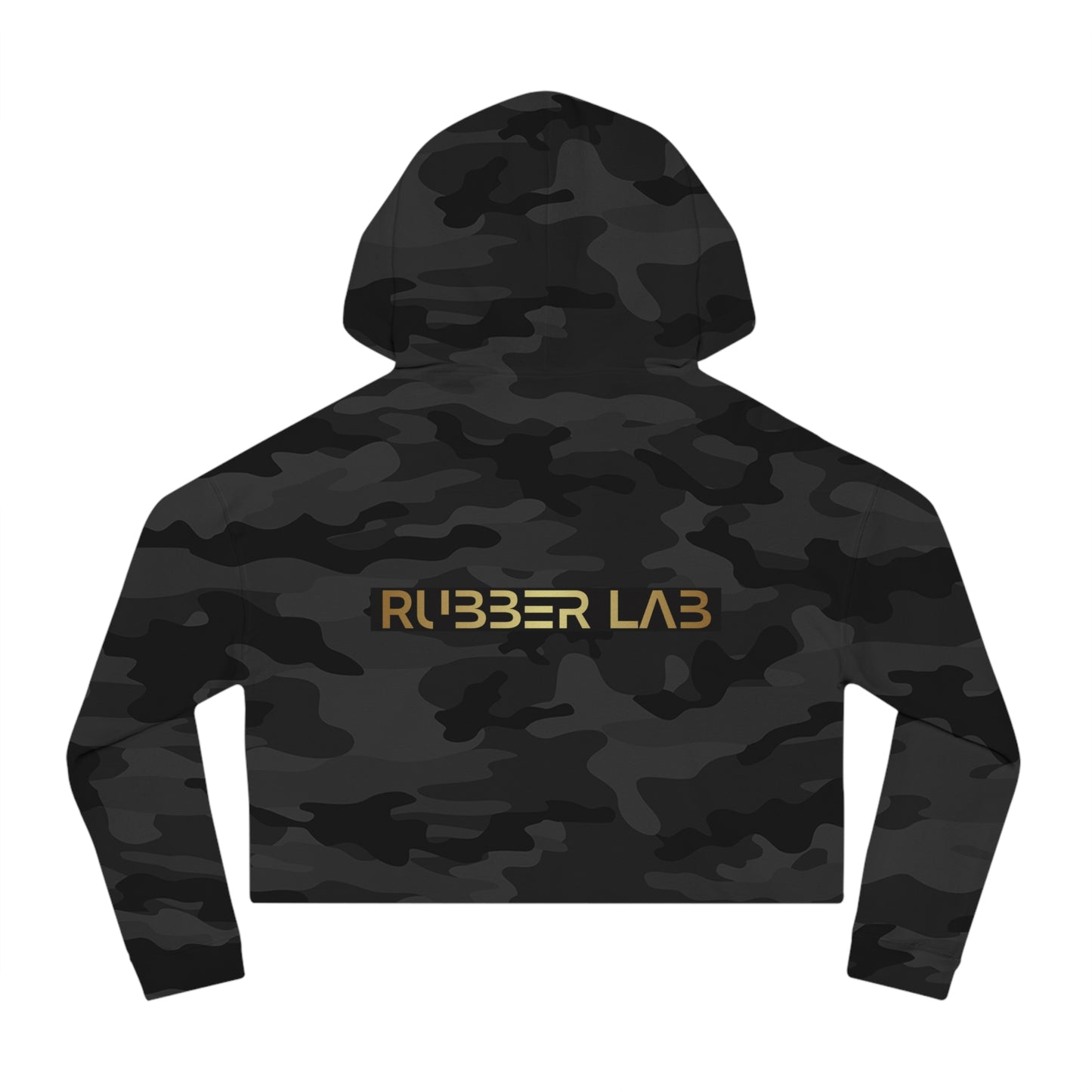 Rubber Lab Cropped Hoodie