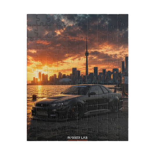 Sunset City Skyline Car Jigsaw Puzzle — Toronto Skyline 252/520/1014-Piece
