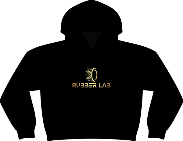 Rubber Lab Women's Hoodie — Logo Pullover for Automotive Enthusiasts