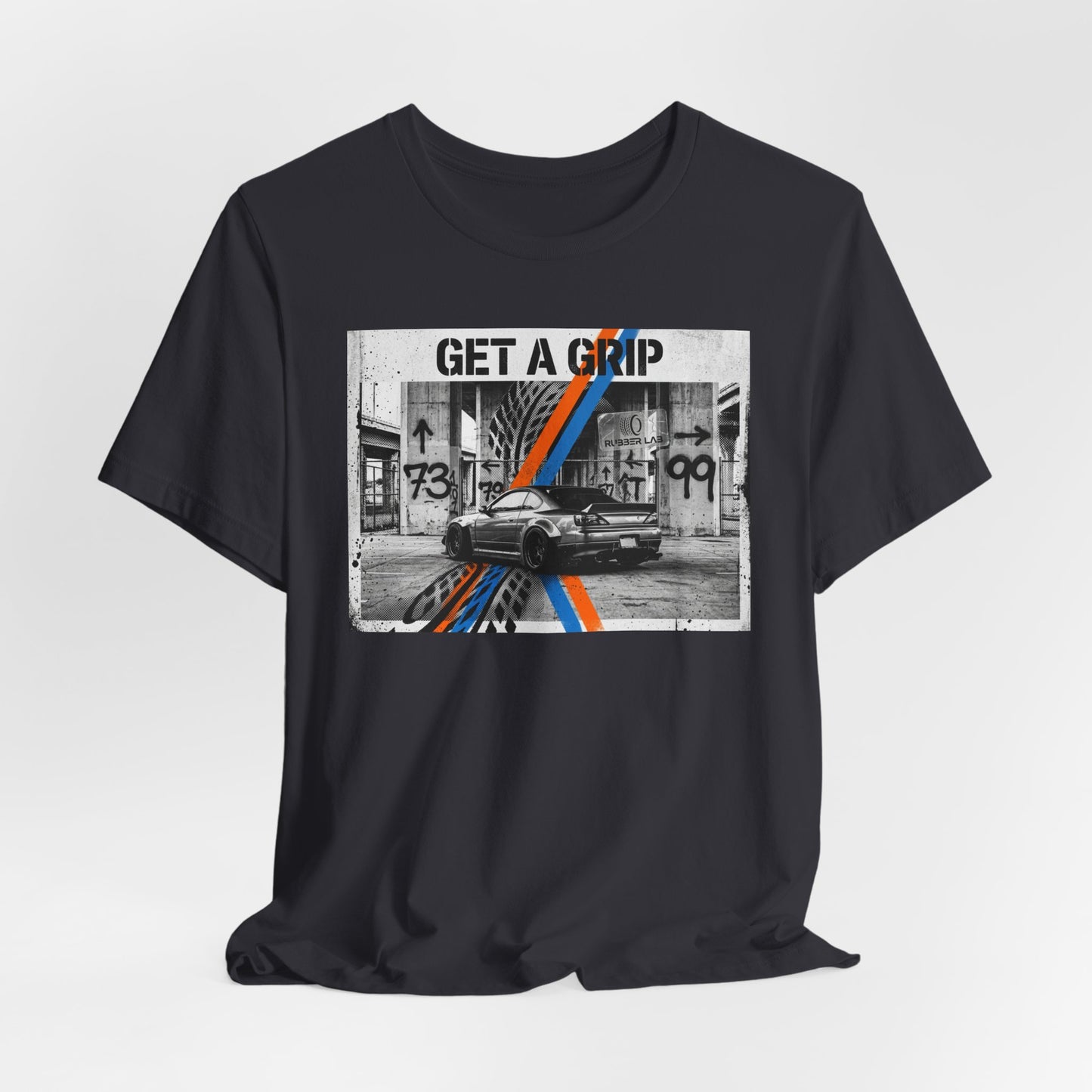 Get a Grip Racing Tee — Vintage Streetcar Graphic T-Shirt