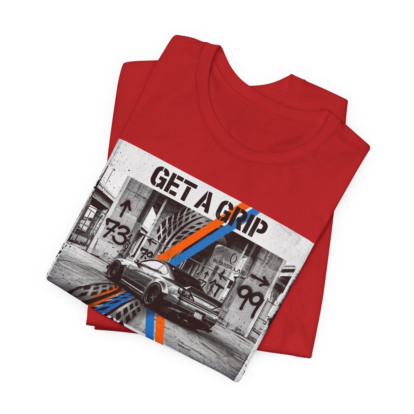 Get a Grip Racing Tee — Vintage Streetcar Graphic T-Shirt