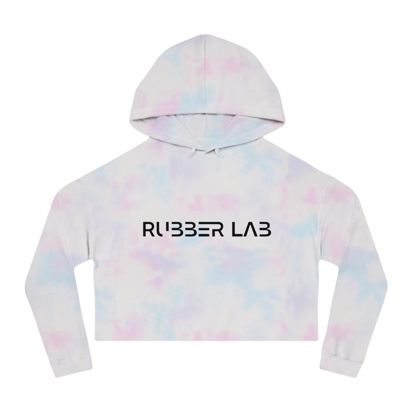 Rubber Lab Cropped Hoodie