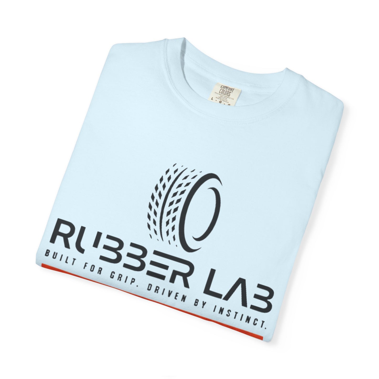 Rubber Lab Roadscape Graphic T-Shirt — 'Torque Division' Back Print