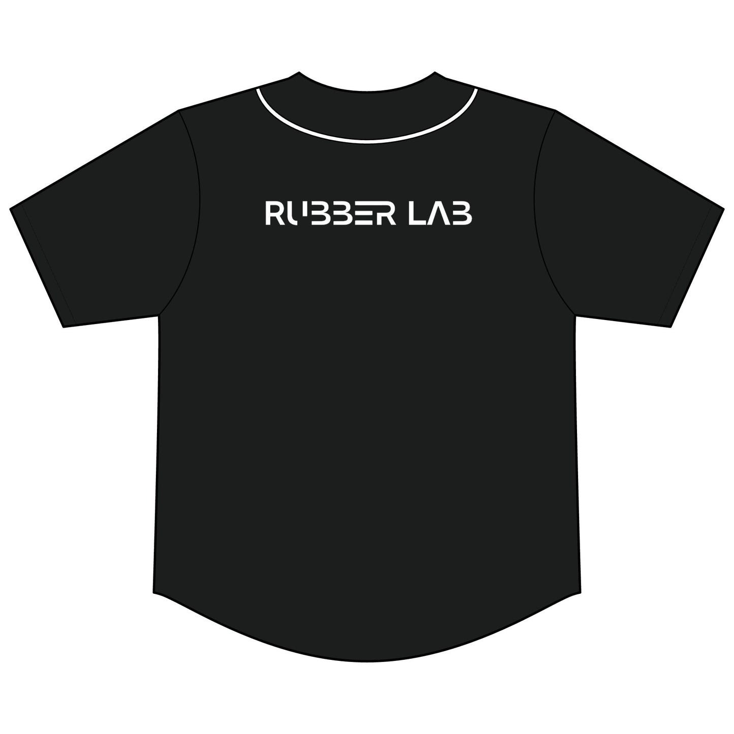 Baseball Jersey — 'Rubber Lab' Tire Graphic Team Tee