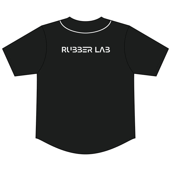 Baseball Jersey — 'Rubber Lab' Tire Graphic Team Tee