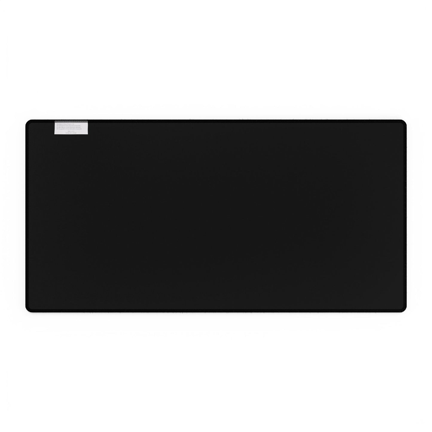 Rubber Lab Swirl Gaming Desk Mat – Large Mousepad with Modern Black & White Spiral Design