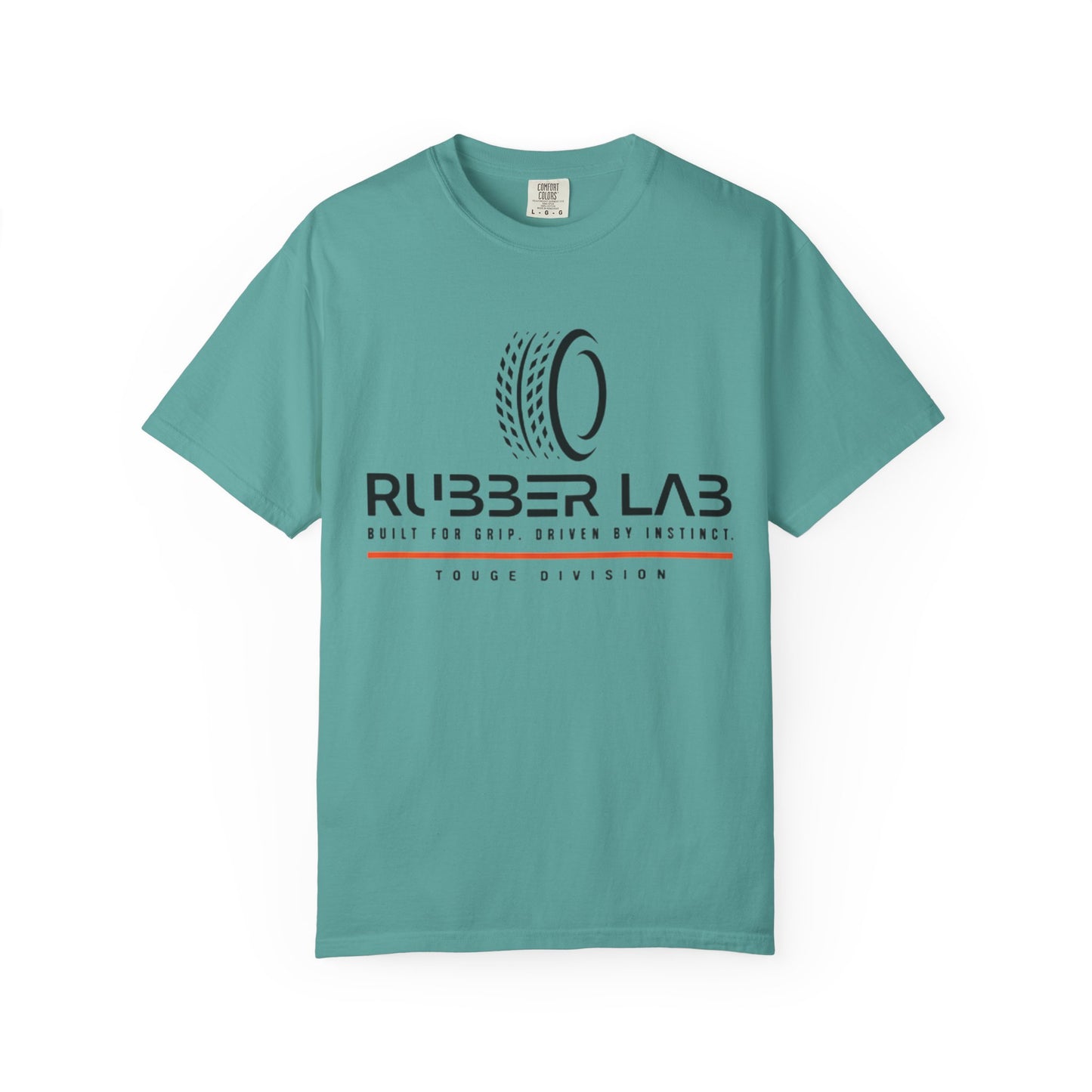 Rubber Lab Roadscape Graphic T-Shirt — 'Torque Division' Back Print