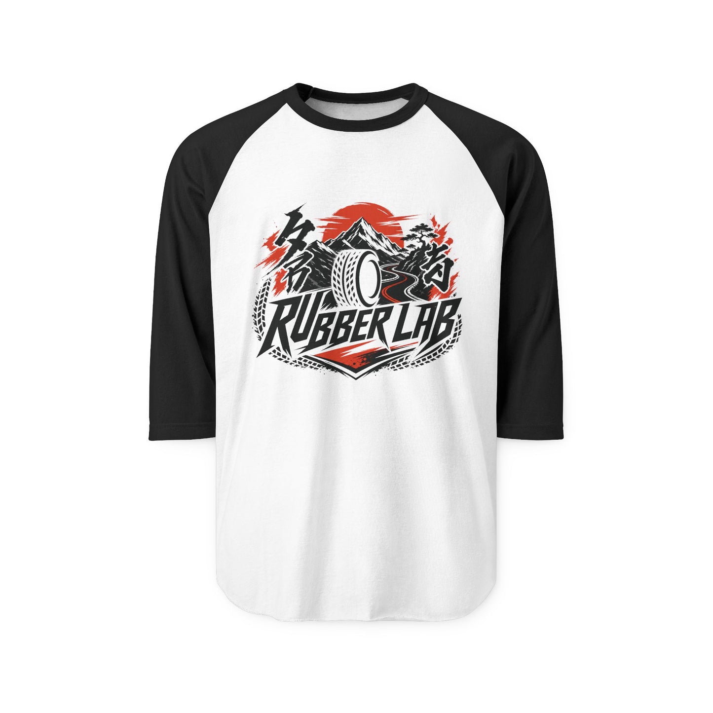 Unisex Three-Quarter Sleeve Raglan Shirt
