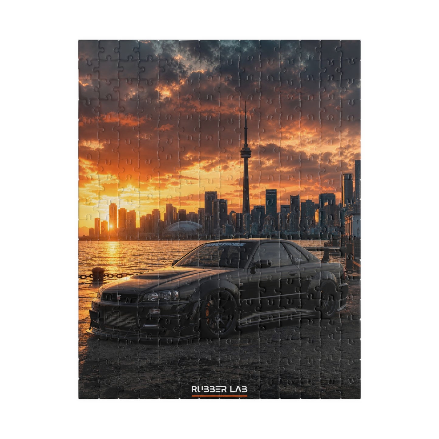 Sunset City Skyline Car Jigsaw Puzzle — Toronto Skyline 252/520/1014-Piece