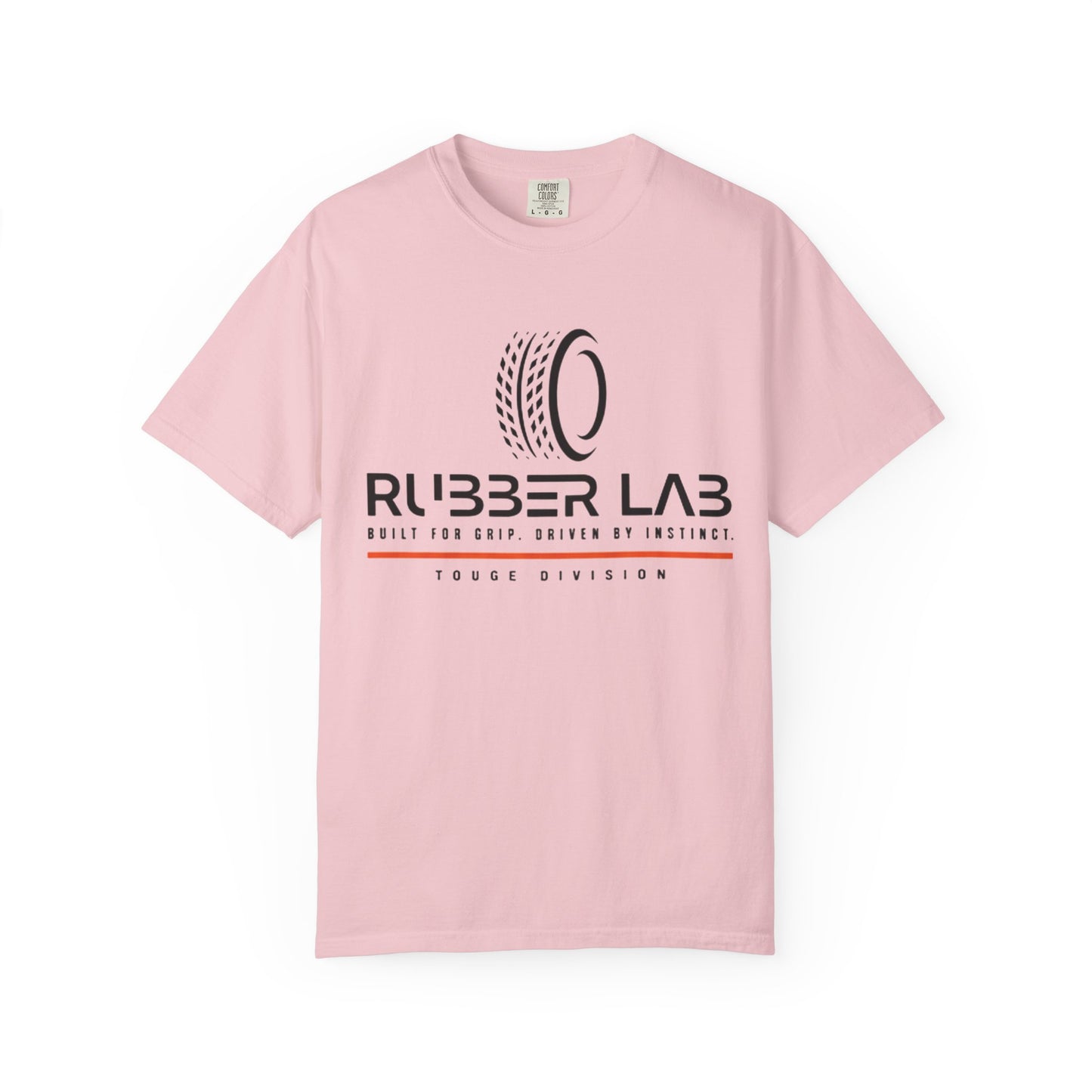 Rubber Lab Roadscape Graphic T-Shirt — 'Torque Division' Back Print