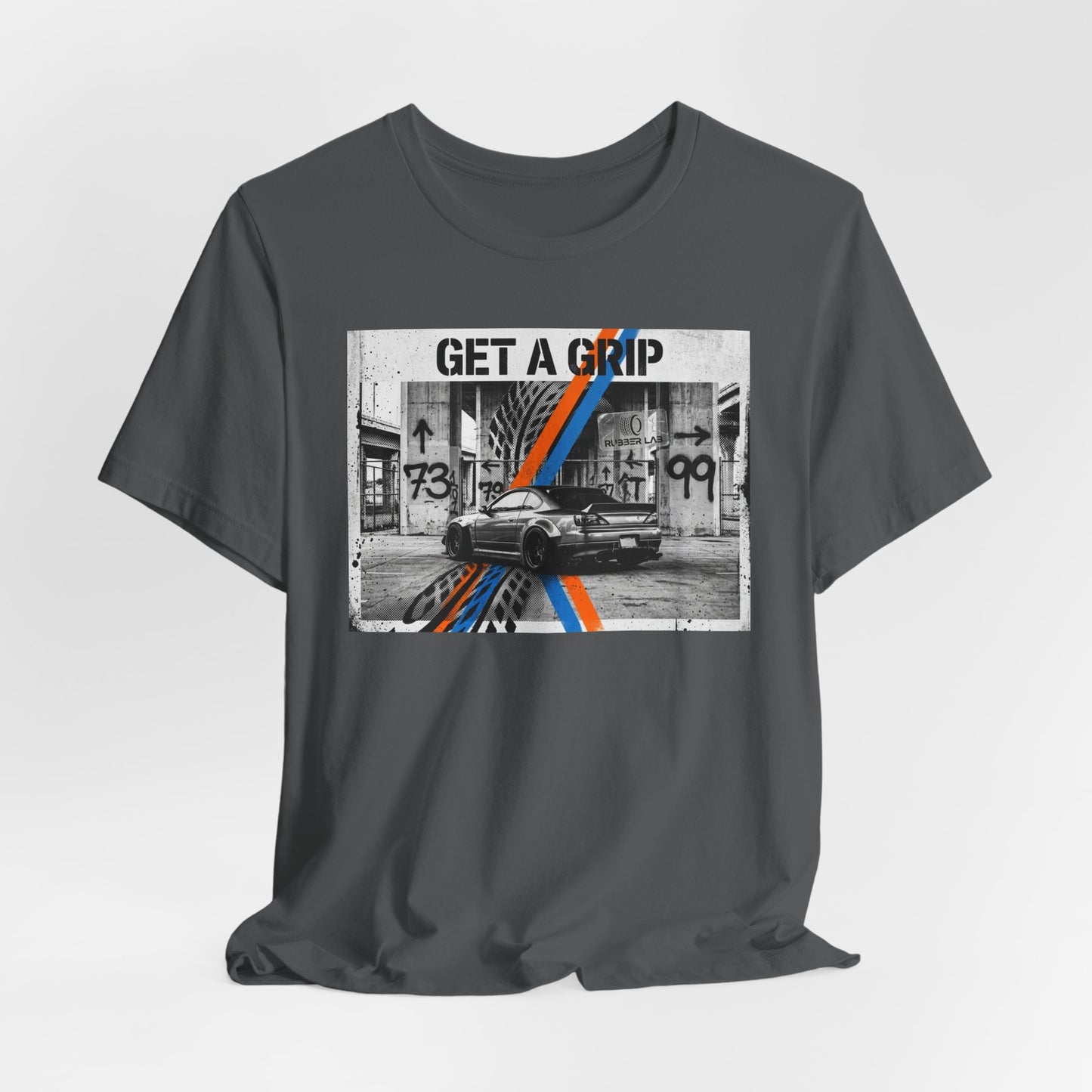 Get a Grip Racing Tee — Vintage Streetcar Graphic T-Shirt