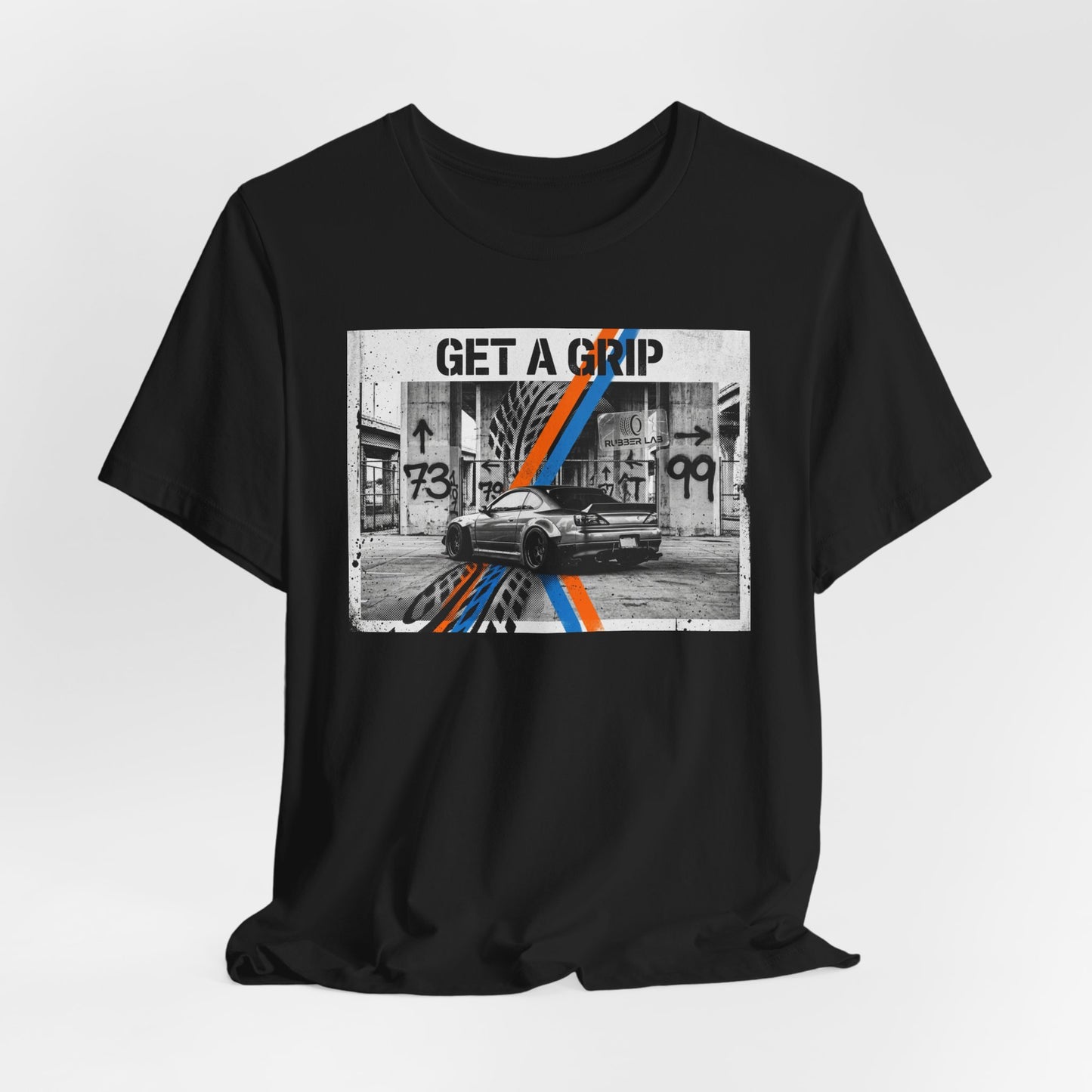 Get a Grip Racing Tee — Vintage Streetcar Graphic T-Shirt
