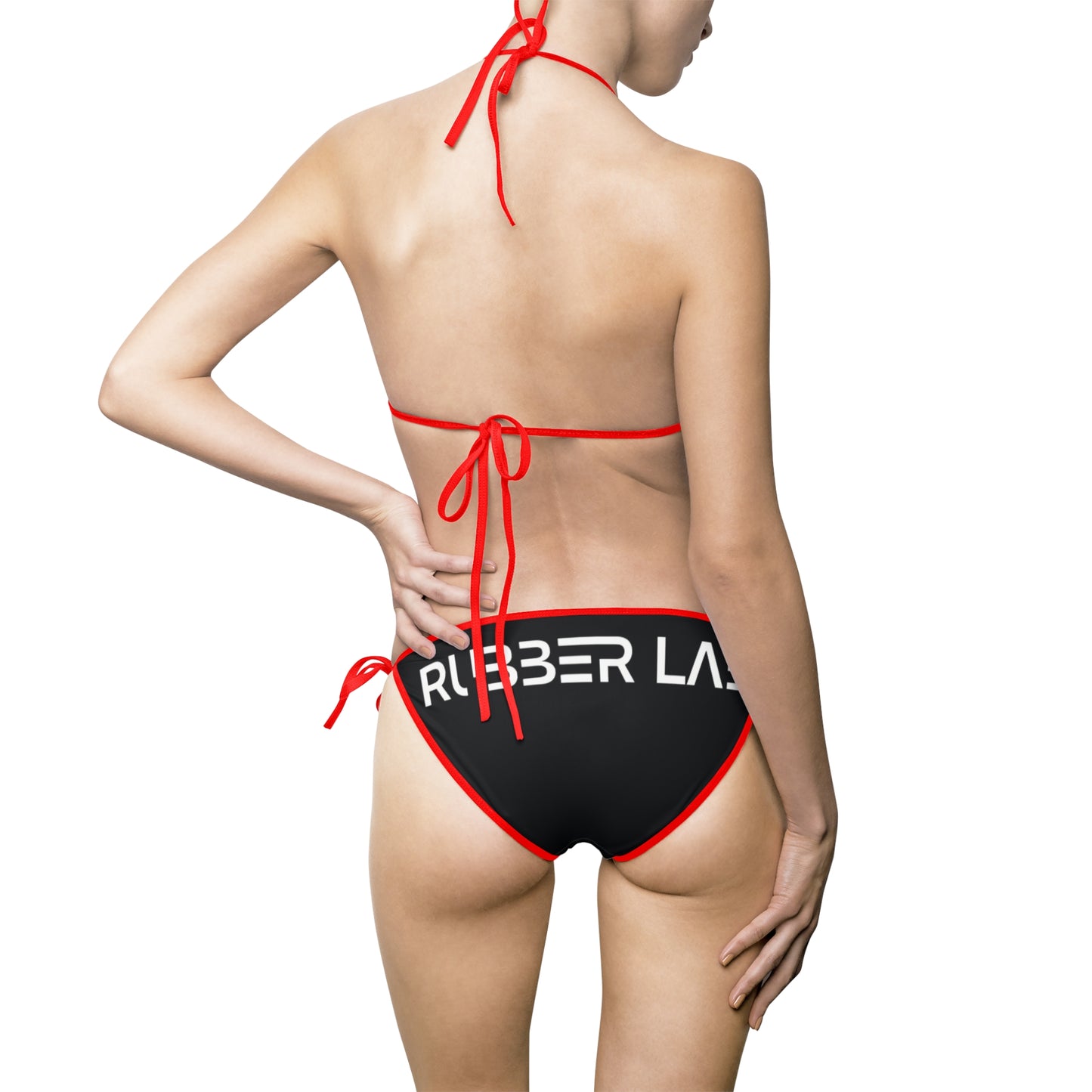 Rubber Lab Black Logo Bikini