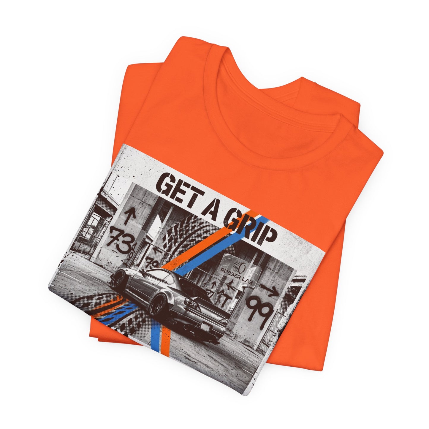 Get a Grip Racing Tee — Vintage Streetcar Graphic T-Shirt