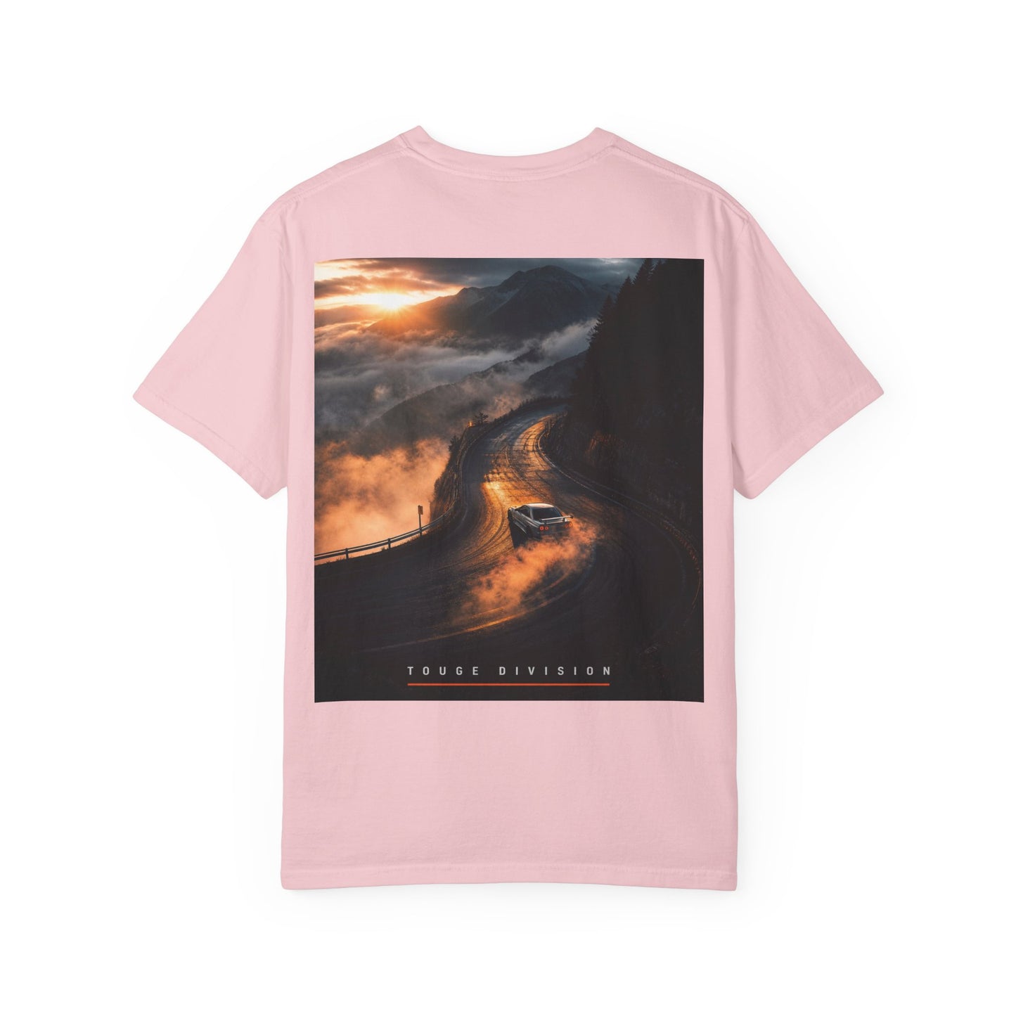 Rubber Lab Roadscape Graphic T-Shirt — 'Torque Division' Back Print