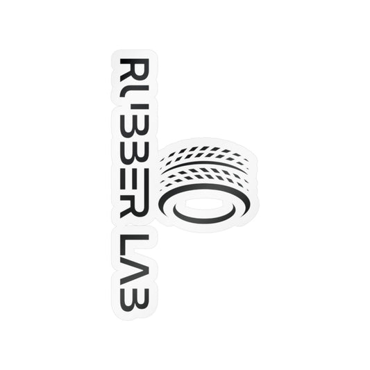 Rubber Lab Logo Sticker — Kiss-Cut Vinyl Decal