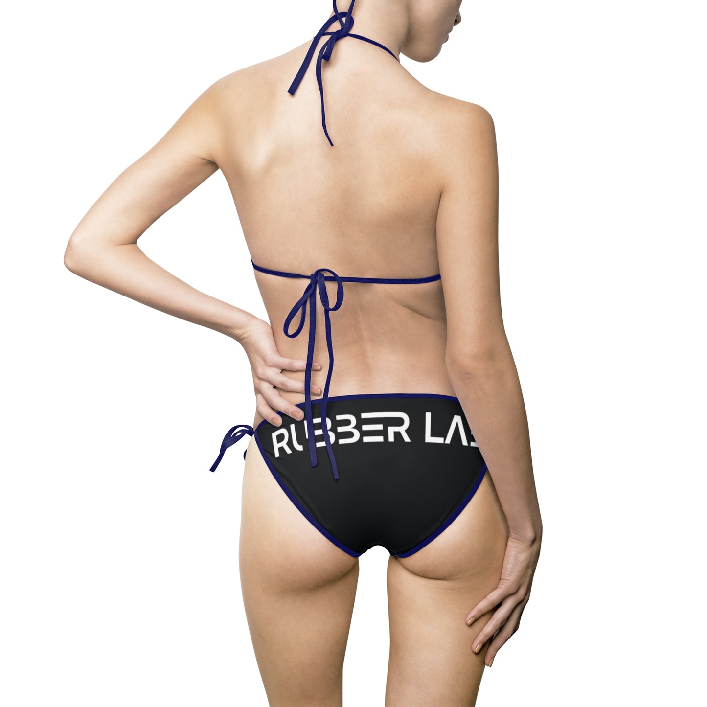 Rubber Lab Black Logo Bikini