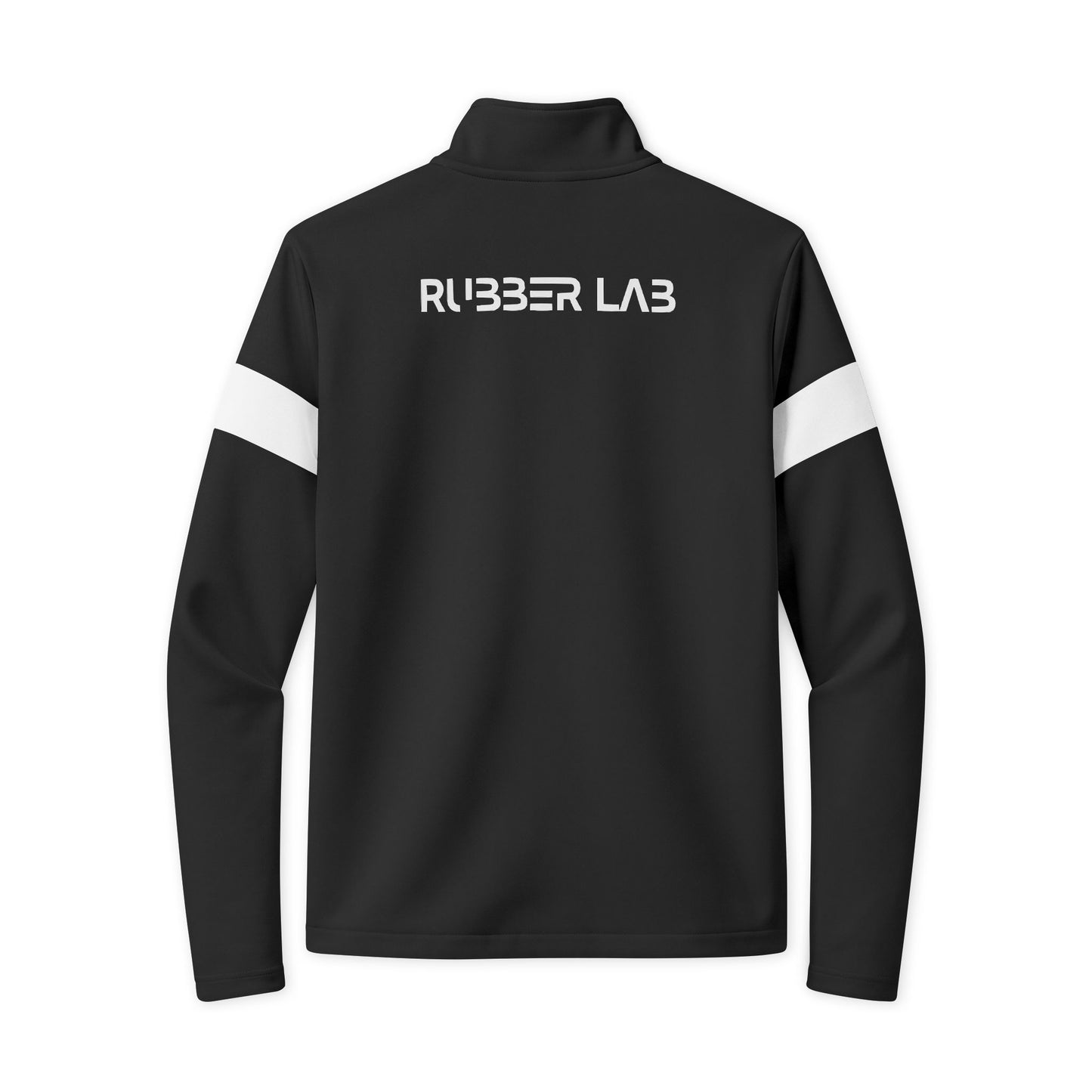 Travel Full-Zip Jacket — Rubber Lab Logo Athletic Track Jacket
