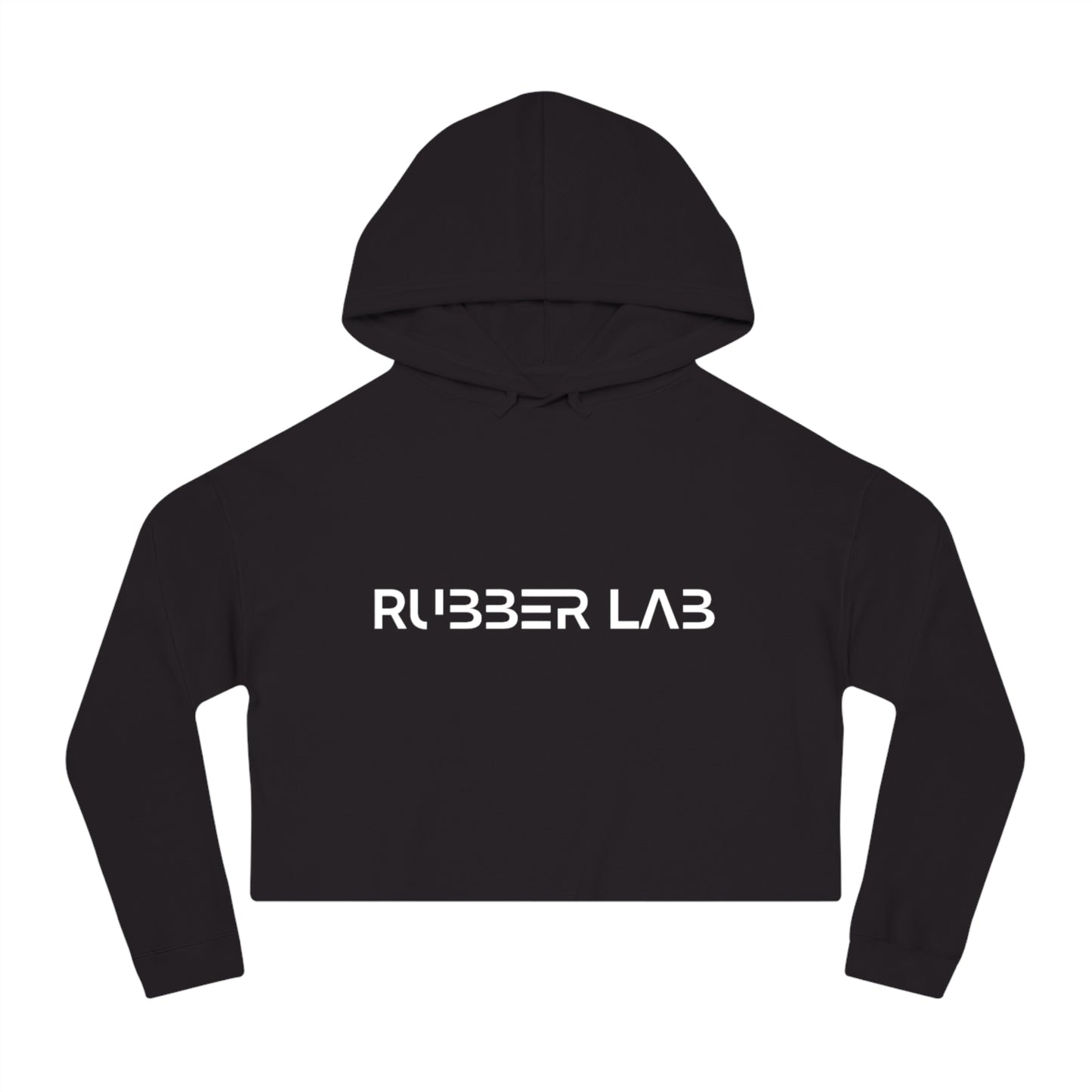 Rubber Lab Cropped Hoodie