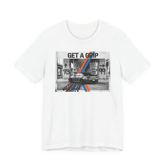 Get a Grip Racing Tee — Vintage Streetcar Graphic T-Shirt