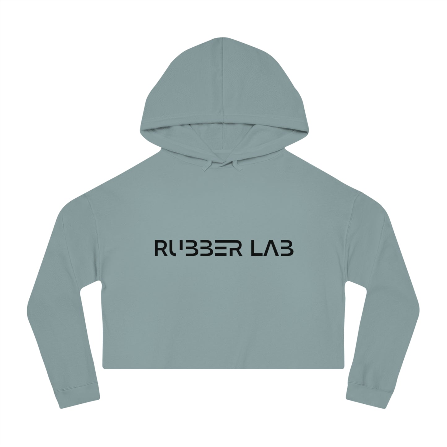 Rubber Lab Cropped Hoodie