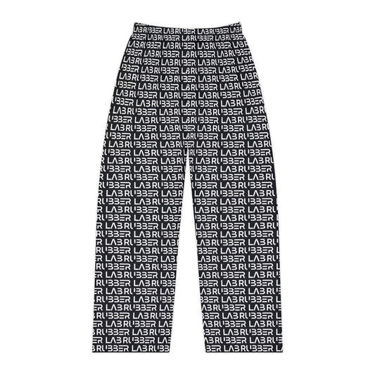 LBR Repeating Logo Pajama Pants — Women's Lounge Sleep Trousers