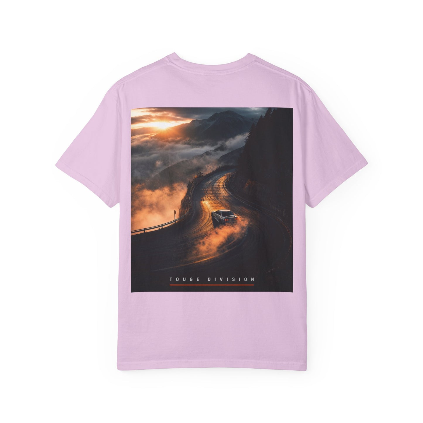 Rubber Lab Roadscape Graphic T-Shirt — 'Torque Division' Back Print