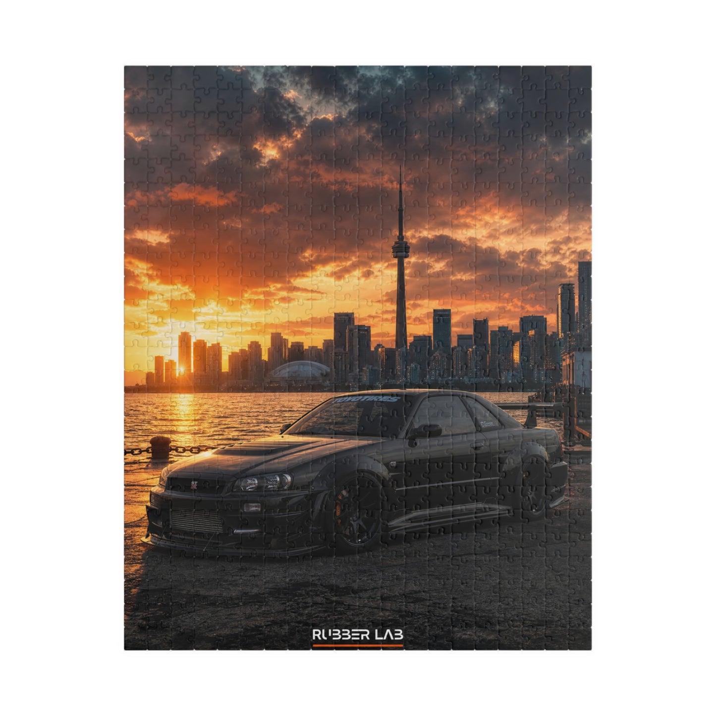 Sunset City Skyline Car Jigsaw Puzzle — Toronto Skyline 252/520/1014-Piece