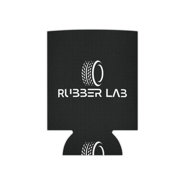 Can Cooler — Rubber Lab Tire Logo Neoprene Can Cooler