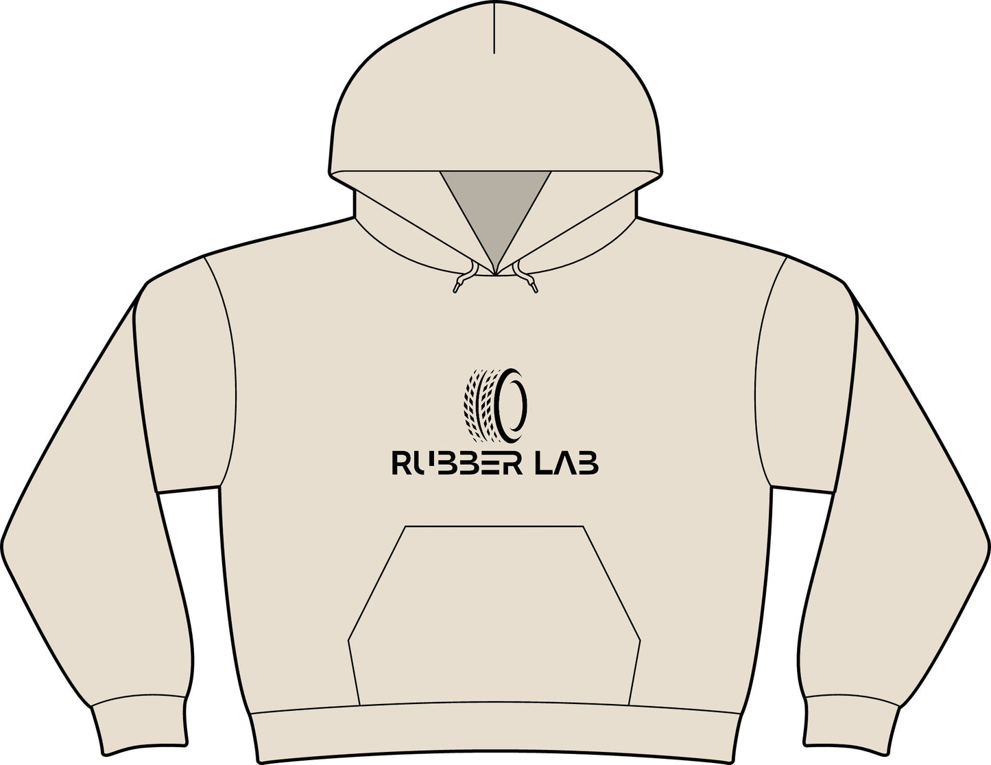 Rubber Lab Women's Hoodie — Logo Pullover for Automotive Enthusiasts