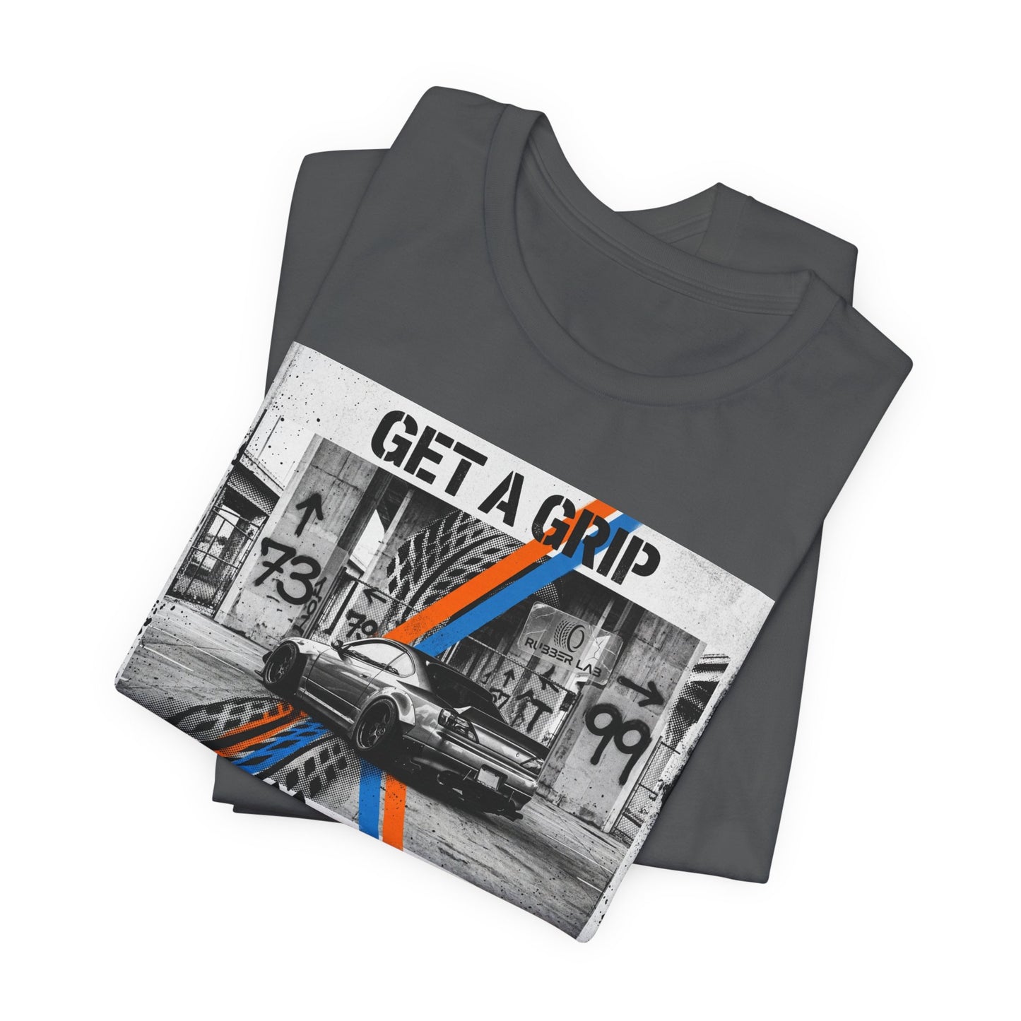 Get a Grip Racing Tee — Vintage Streetcar Graphic T-Shirt