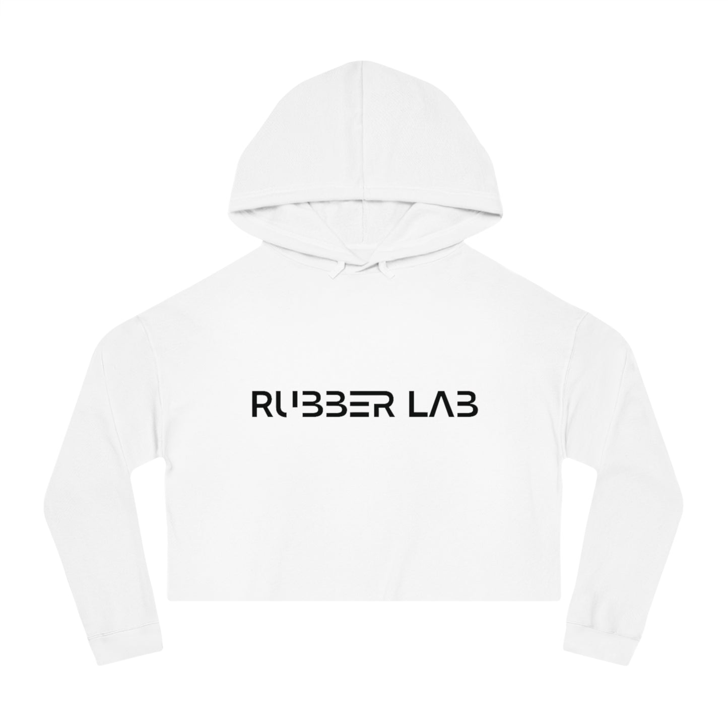 Rubber Lab Cropped Hoodie