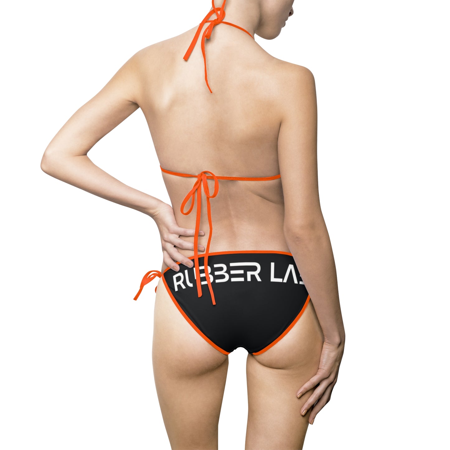 Rubber Lab Black Logo Bikini