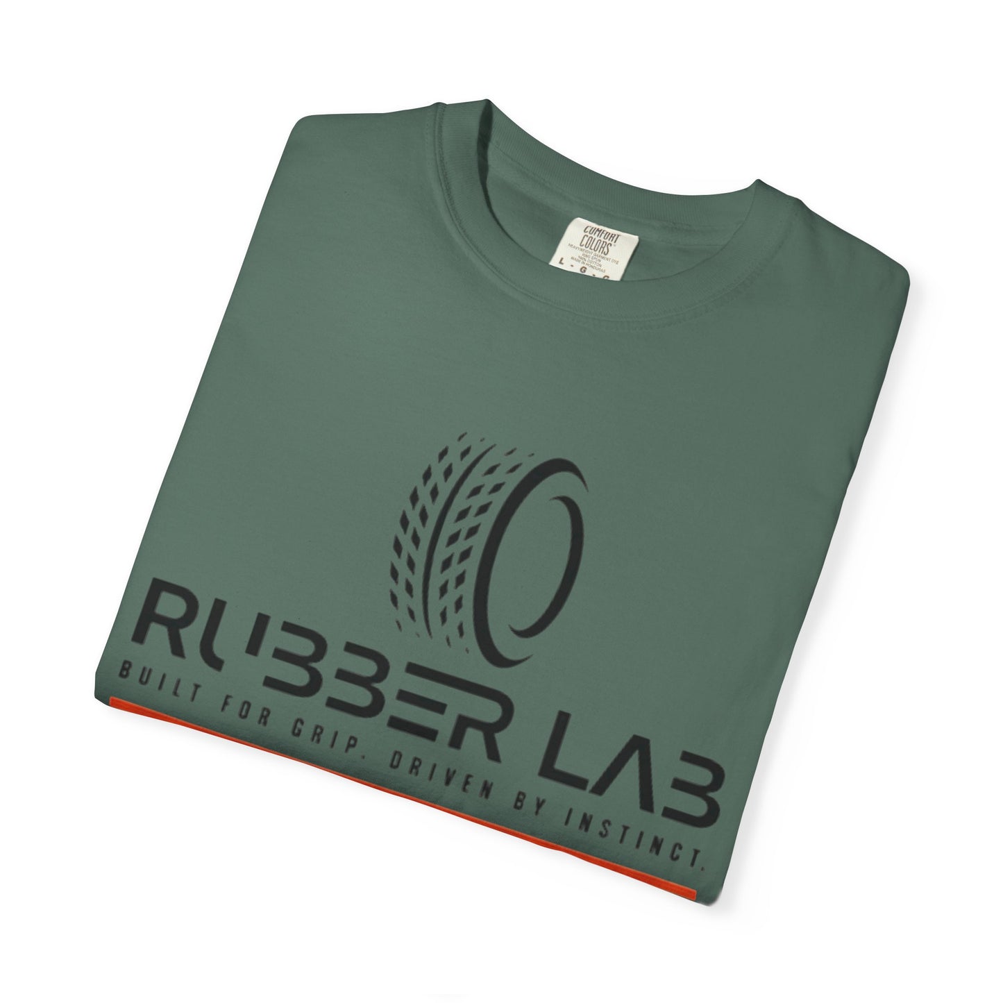 Rubber Lab Roadscape Graphic T-Shirt — 'Torque Division' Back Print