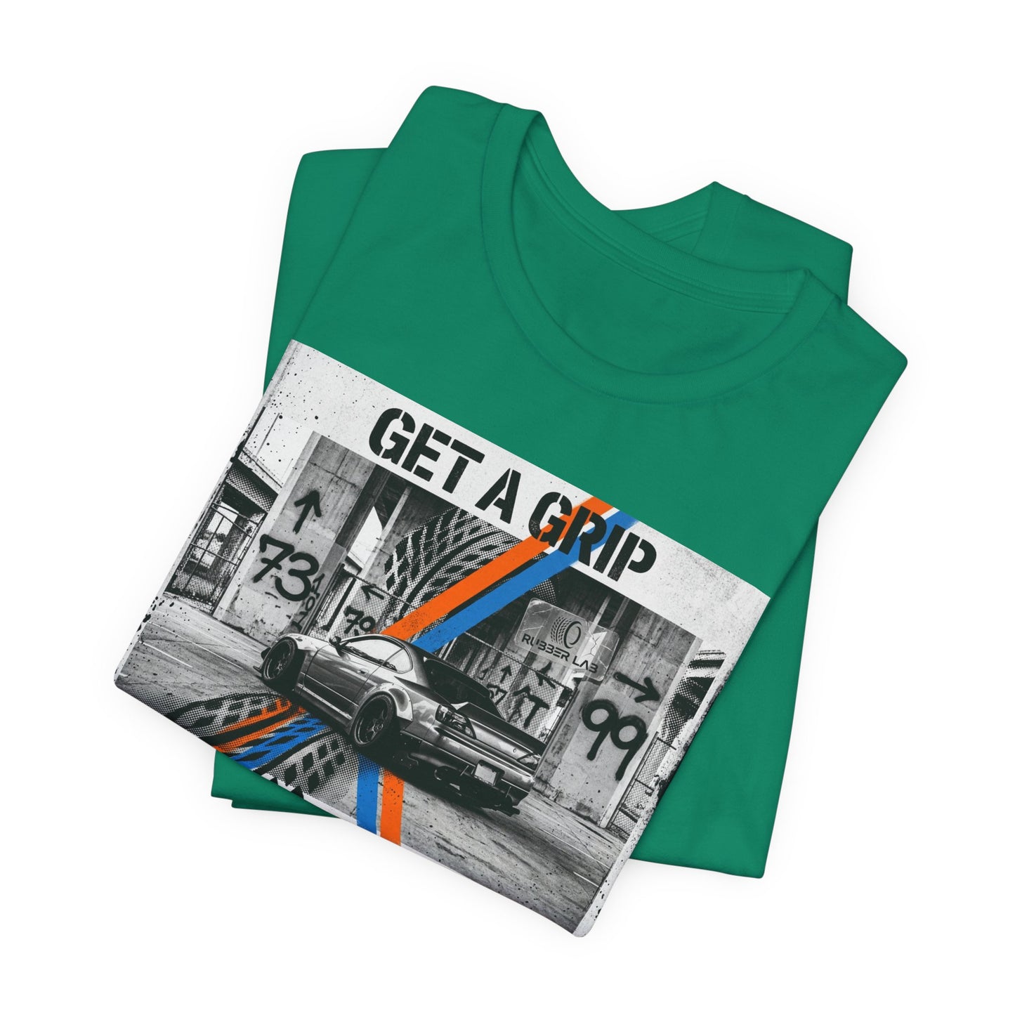 Get a Grip Racing Tee — Vintage Streetcar Graphic T-Shirt