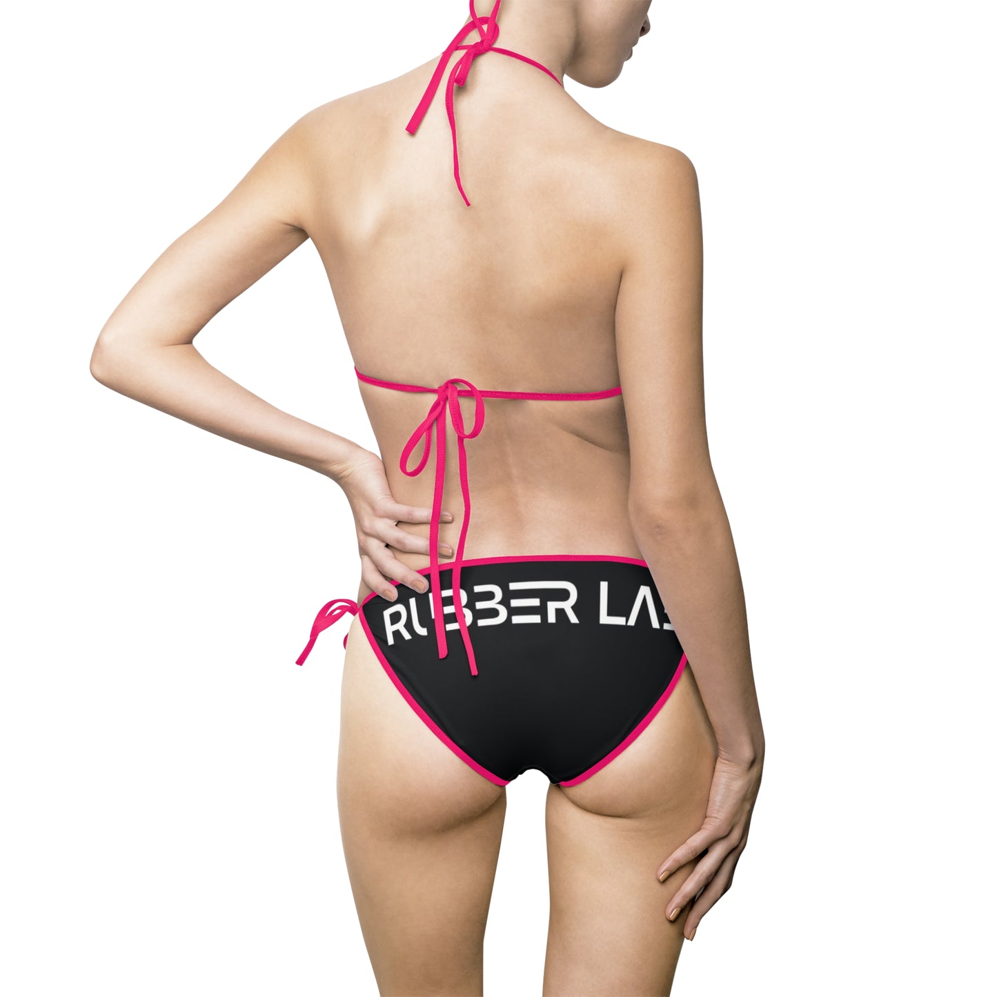 Rubber Lab Black Logo Bikini